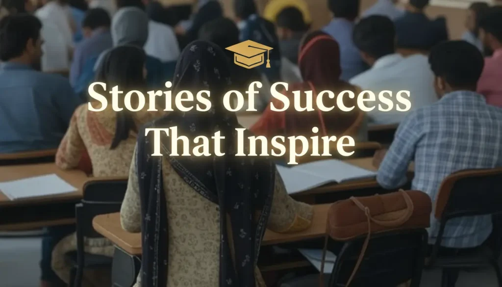 Pakistani students stories of success that inspire