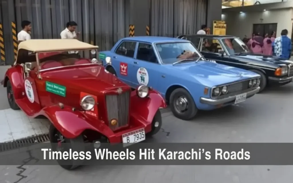 Classic Car Rally Begins