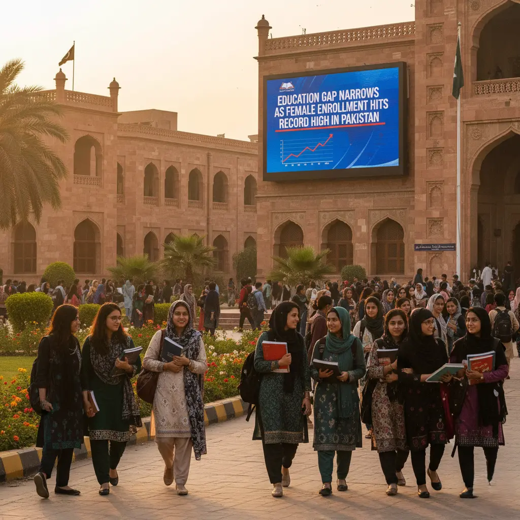 Female Enrollment Hits Record High